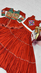 Navratri Special Gamathi Work Lehenga Choli