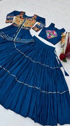 Navratri Special Gamathi Work Lehenga Choli