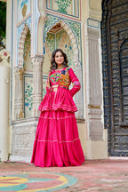 Navratri Special Gamathi Work Lehenga Choli
