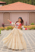 Navratri Special Gamathi Work Lehenga Choli