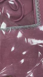 Crunchy Silk Swarovski Work Farshi Salwar Suit Set | Eid Special | Top, Salwar & Dupatta