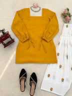 Heavy Rayon Farshi Salwar Suit | Thread Work Festive Occasion Set