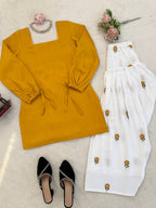 Heavy Rayon Farshi Salwar Suit | Thread Work Festive Occasion Set